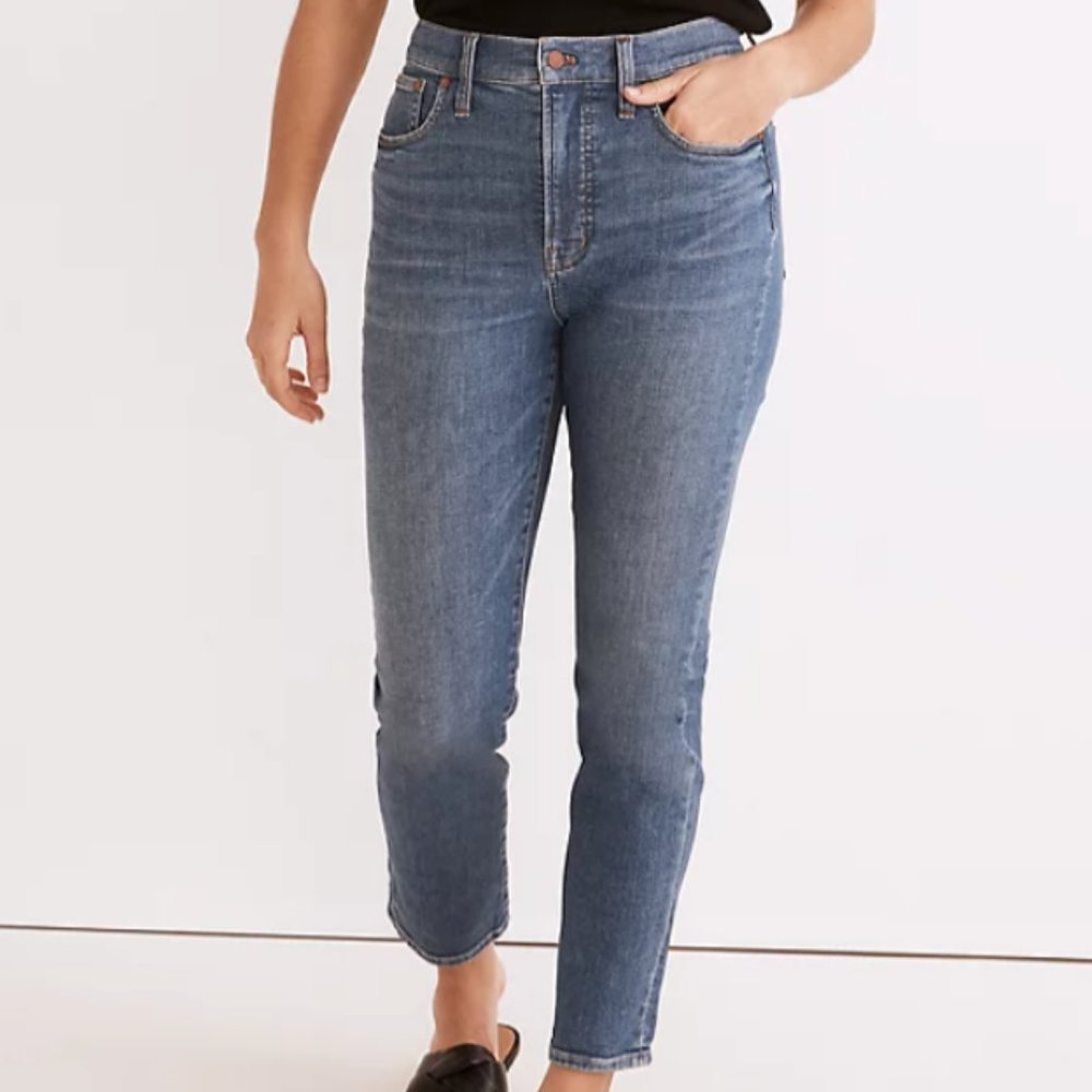 Madewell perfect vintage jean in Finney Wash